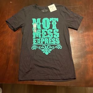 NWT Lulu Mac Hot Mess Express Tee Small